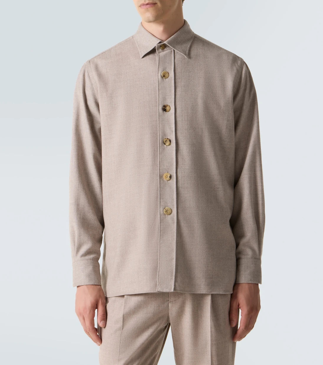 Rubinacci - Virgin wool shirt