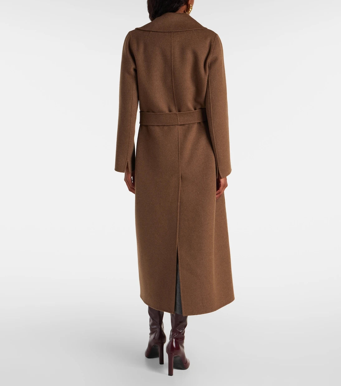 'S Max Mara - Poldo virgin wool wrap coat
