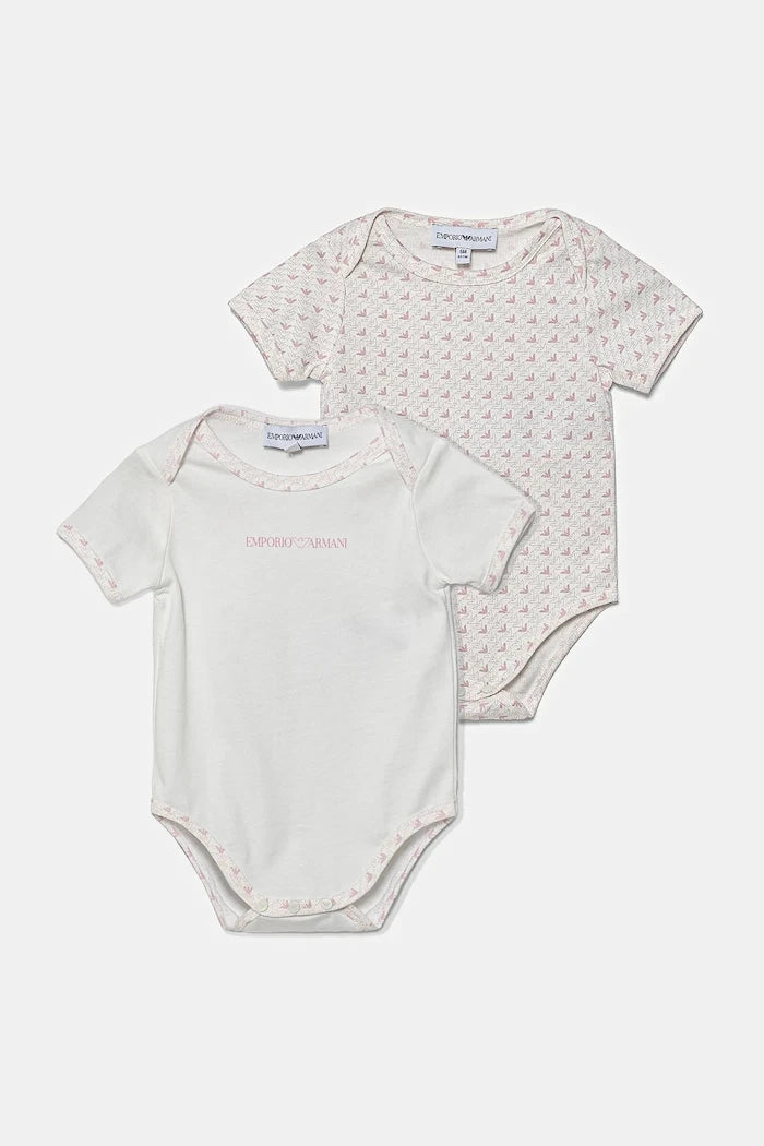 Emporio Armani Pamuk Bebek Body (2 Çift)