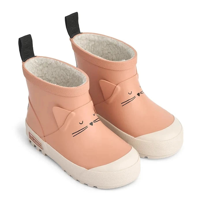 Детски гумени ботуши Liewood Jesse Cat Thermo Rainboot