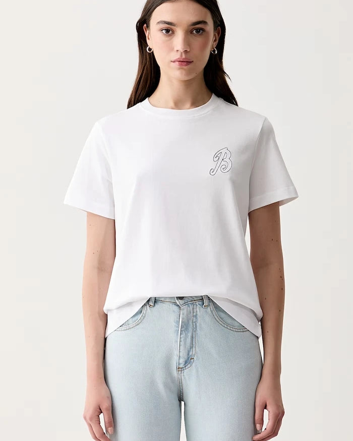 Barbour тениска дамска от памук с еластан Rosalie