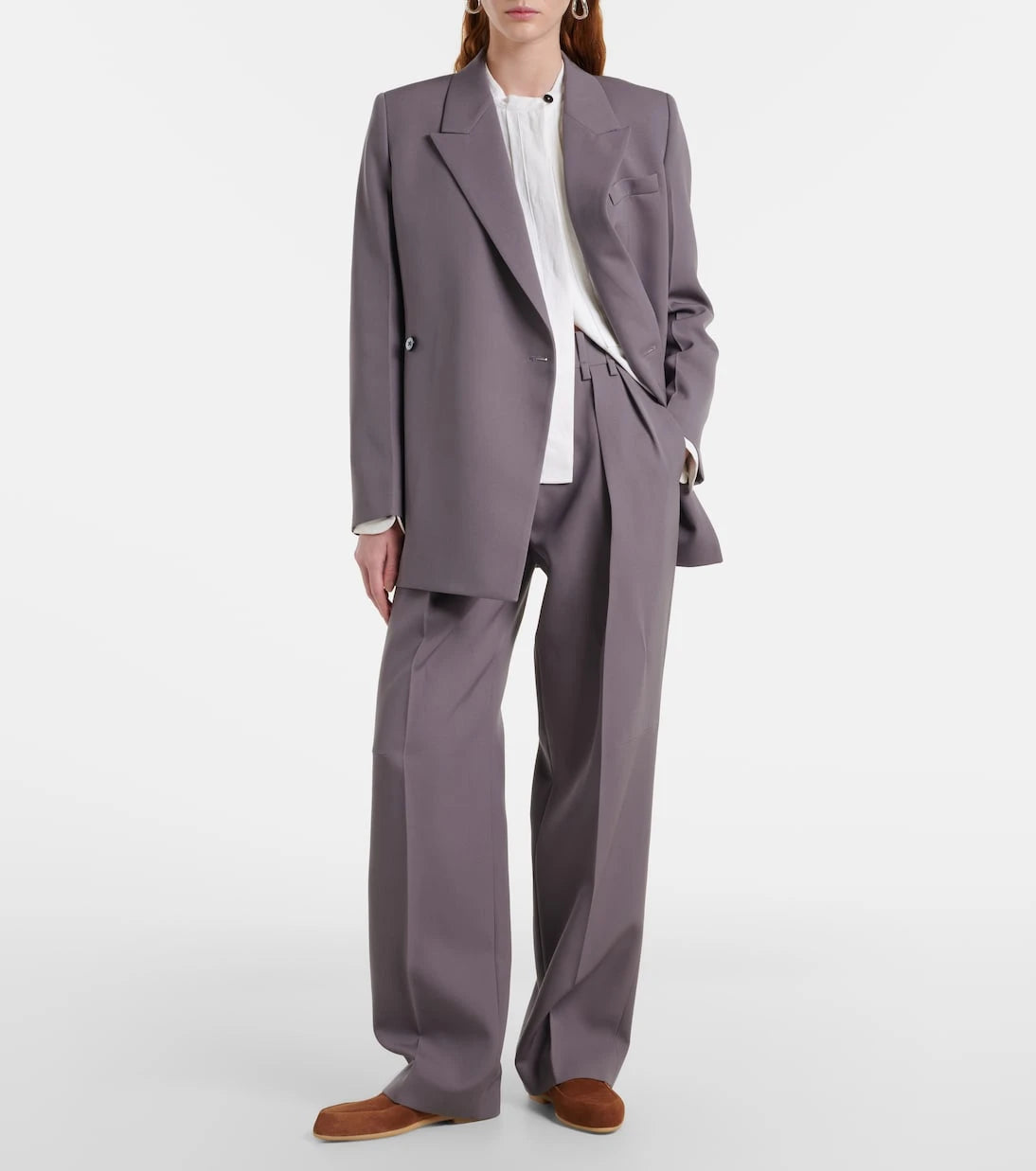 Jil Sander - Suede loafers