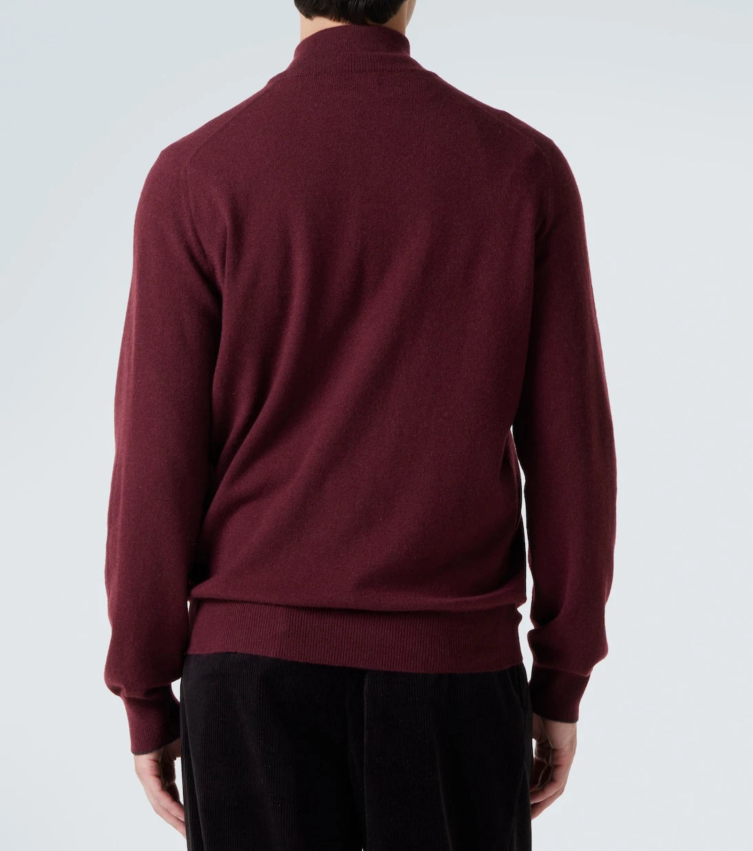 Brunello Cucinelli - سترة كشمير بنصف سحاب