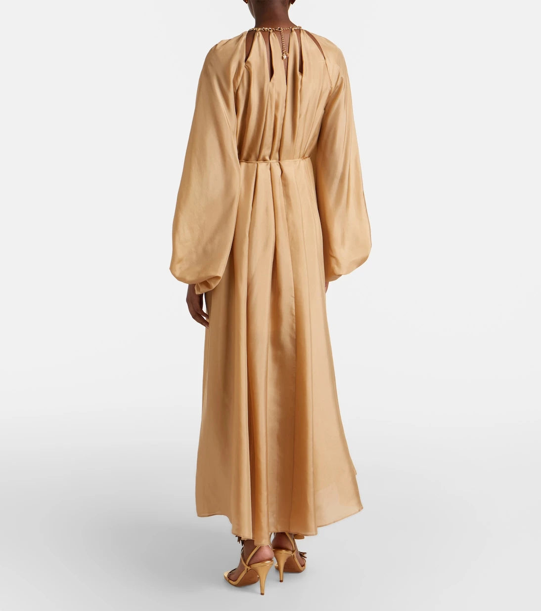 Zimmermann - Mahon embellished silk maxi dress