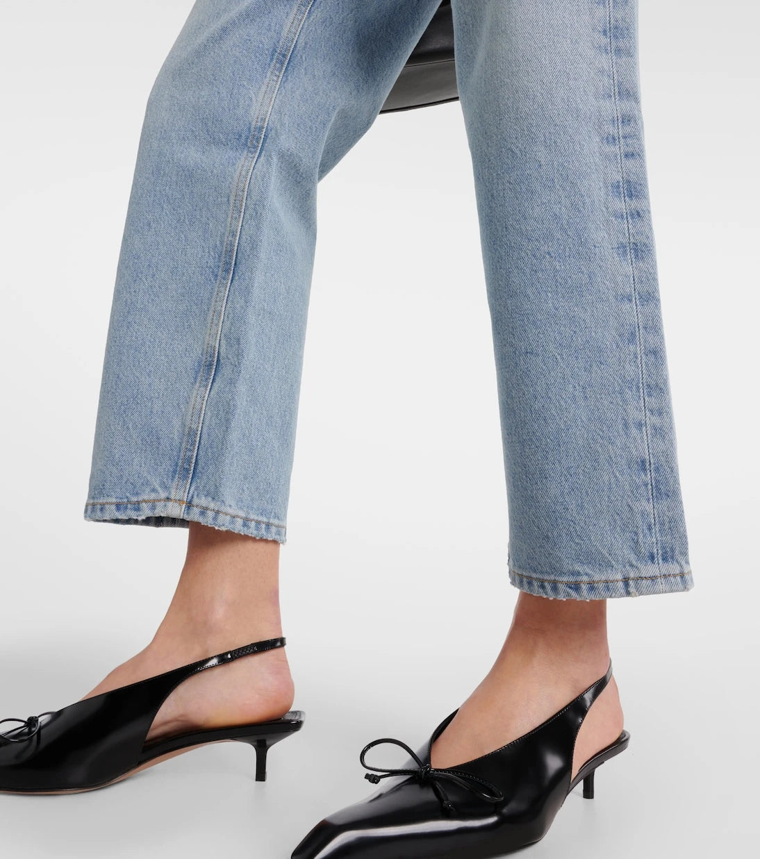 Agolde - 90's Crop mid-rise straight jeans
