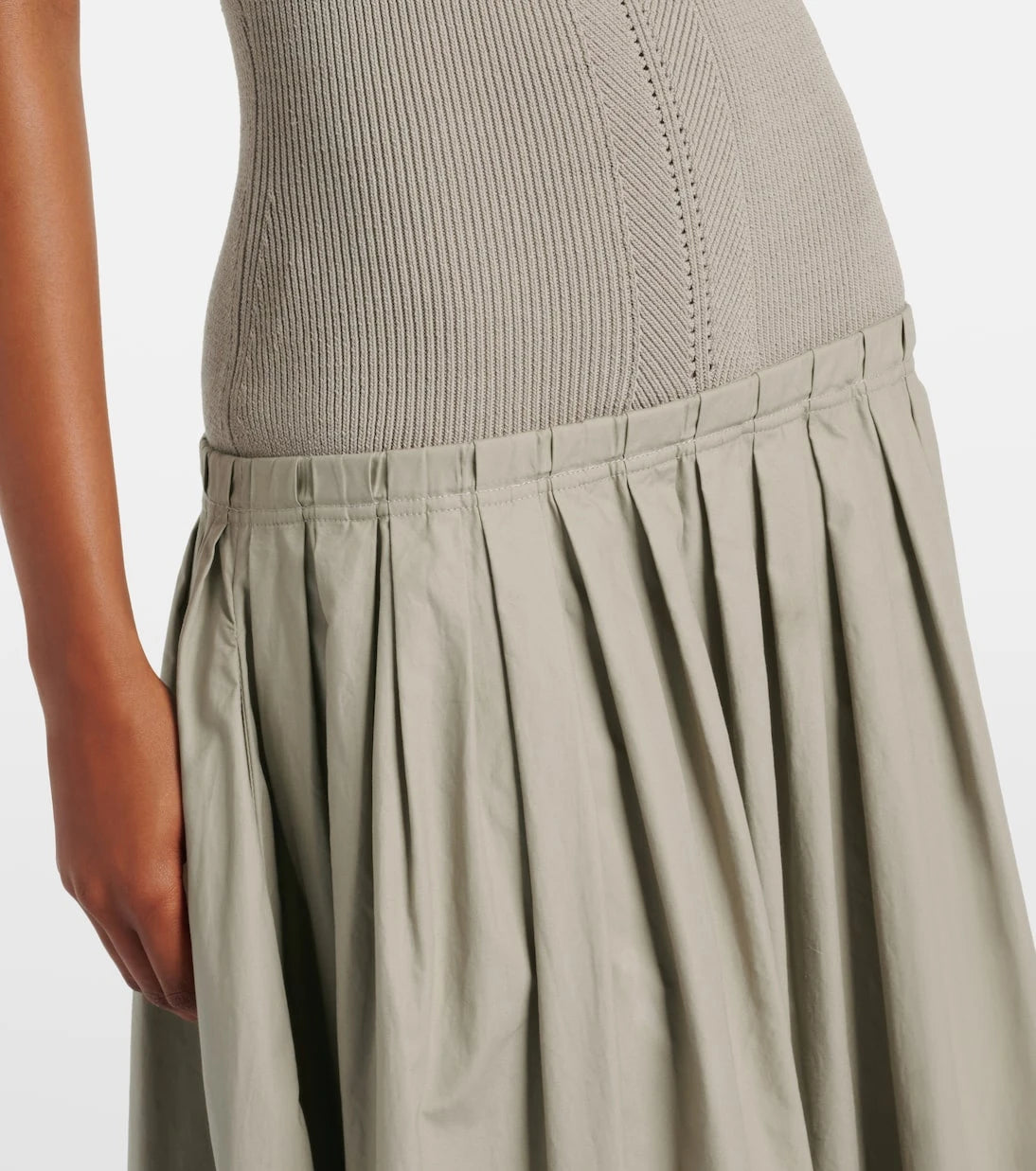 Proenza Schouler - White Label Malia pleated maxi dress