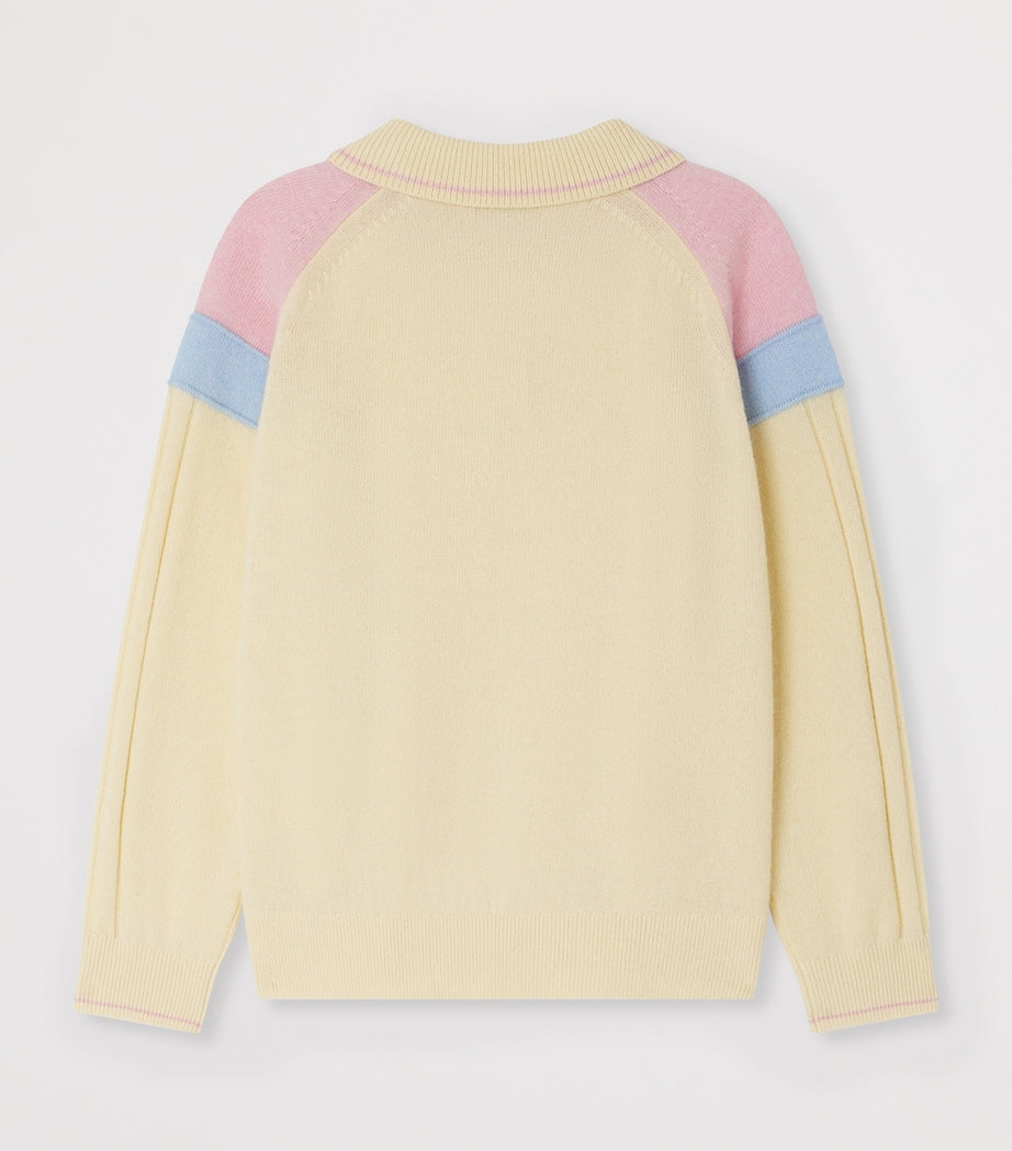Bonpoint x Guest In Residence Cashmere Lynsey Polo Sweater (4-8 Years)