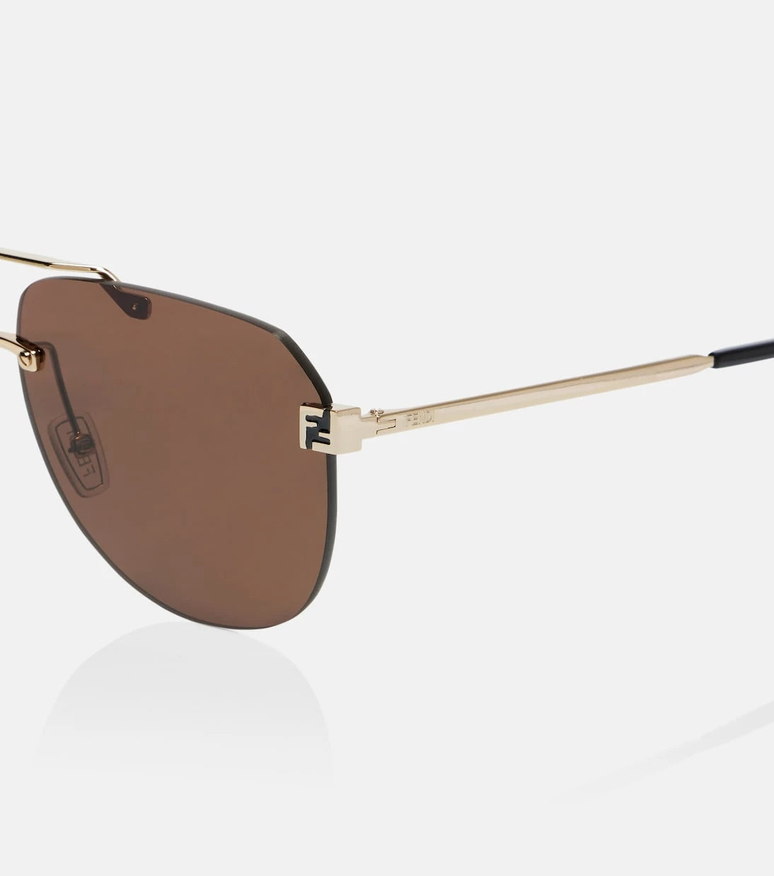 Fendi - Fendi Sky aviator sunglasses