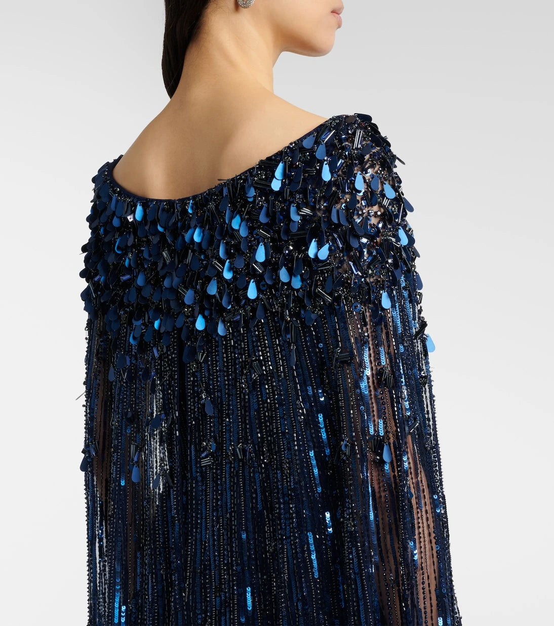 Jenny Packham - Luella fringed sequined gown