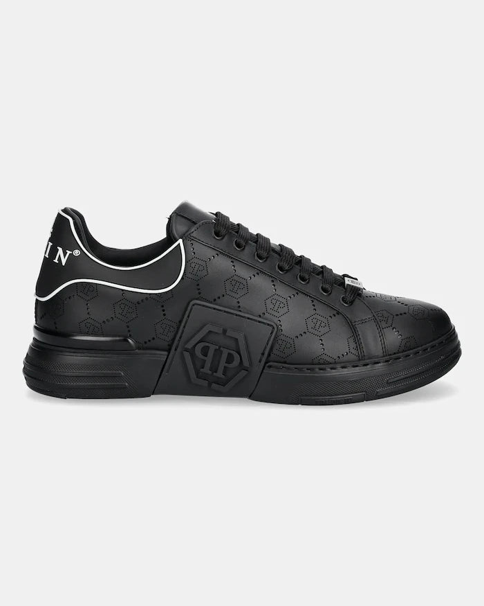 Кожени маратонки Philipp Plein Phantom Kicks
