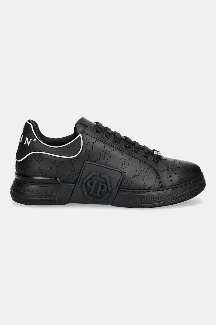 Кожени маратонки Philipp Plein Phantom Kicks