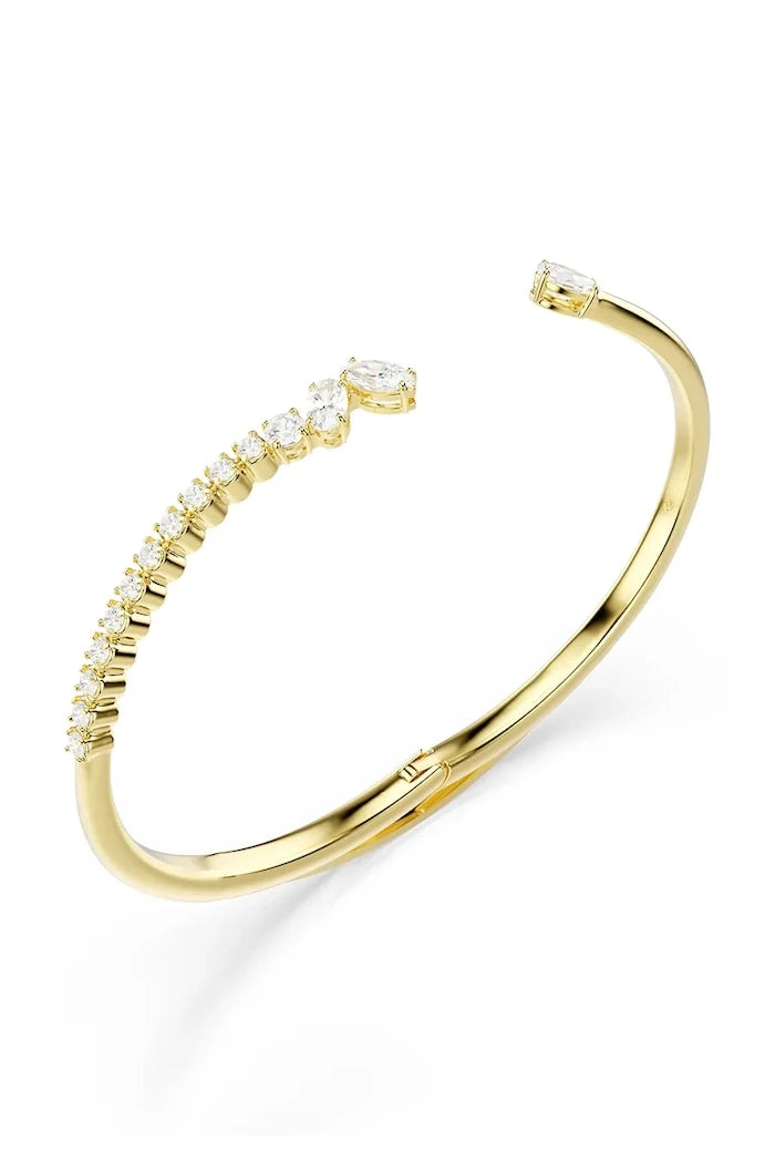 Swarovski kadın altın kaplama zirkonlu bileklik MESMERA