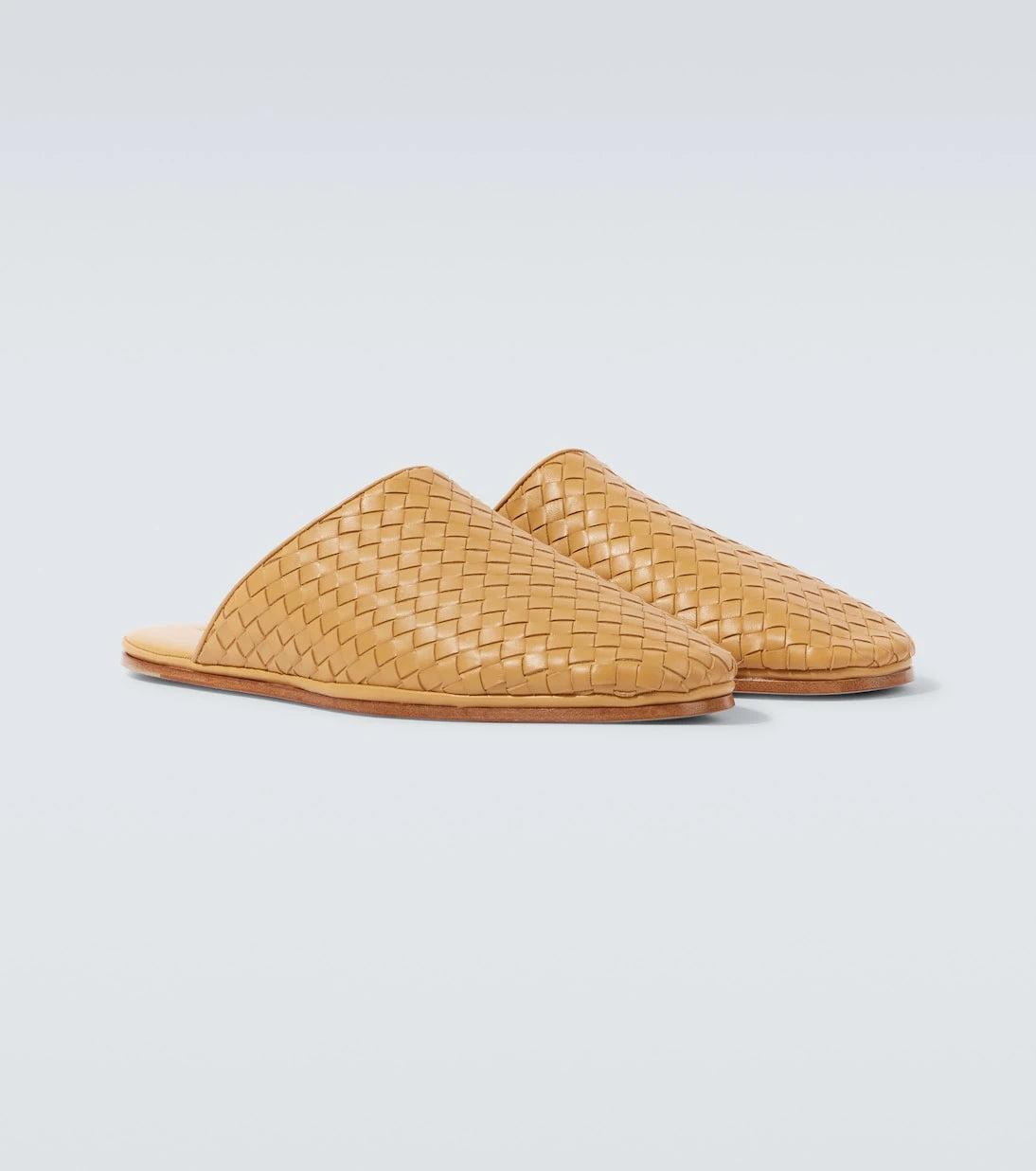 Bottega Veneta - Sunday Intrecciato leather mules