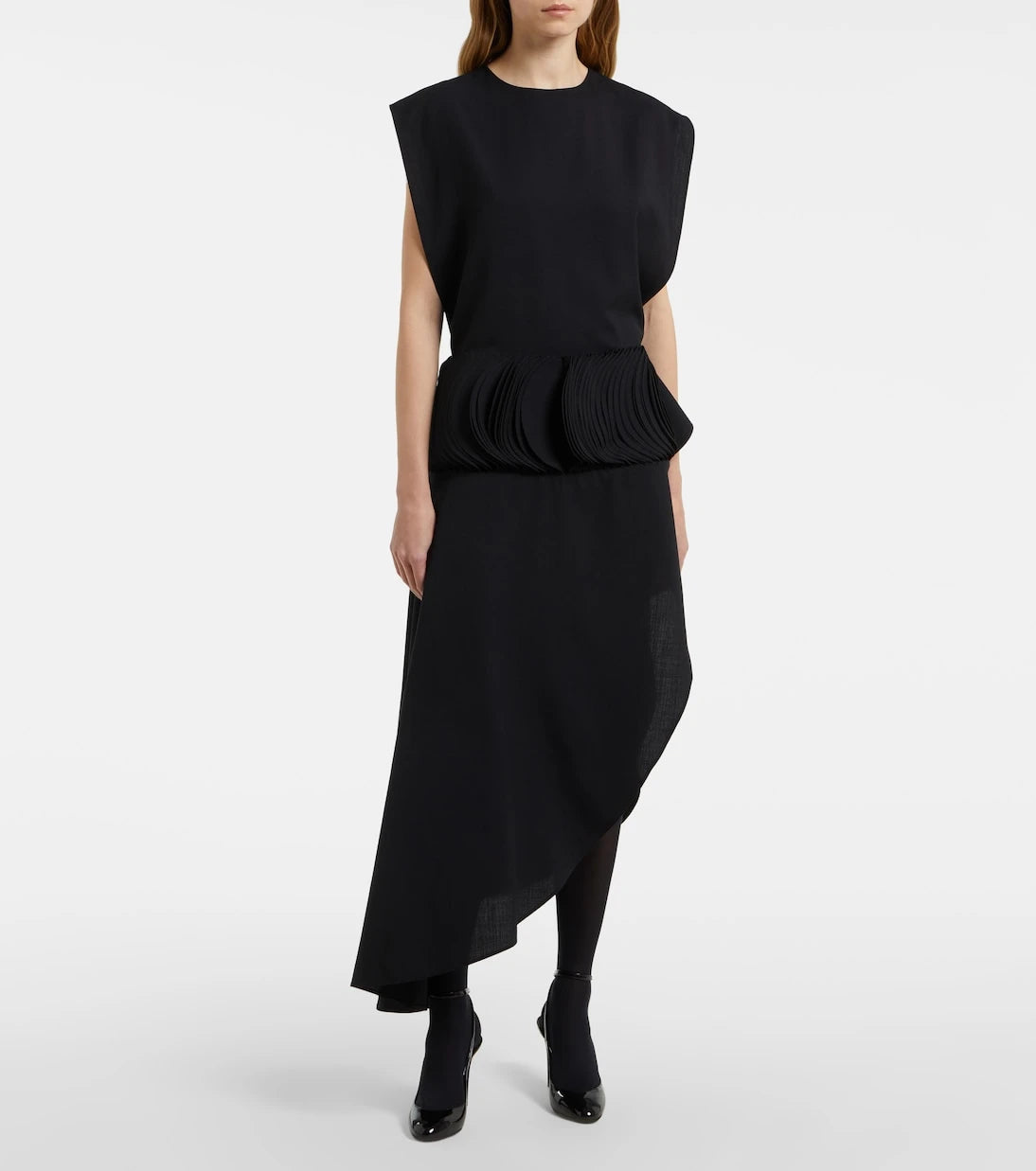 Alaïa - Milfeuil midi dress