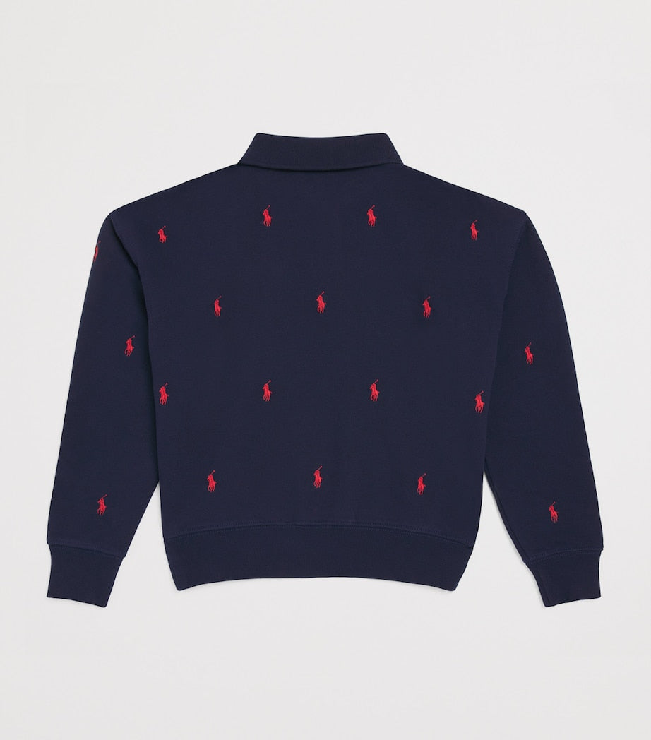 Ralph Lauren Kids Cotton-Blend Polo Sweatshirt (7-14 Years)