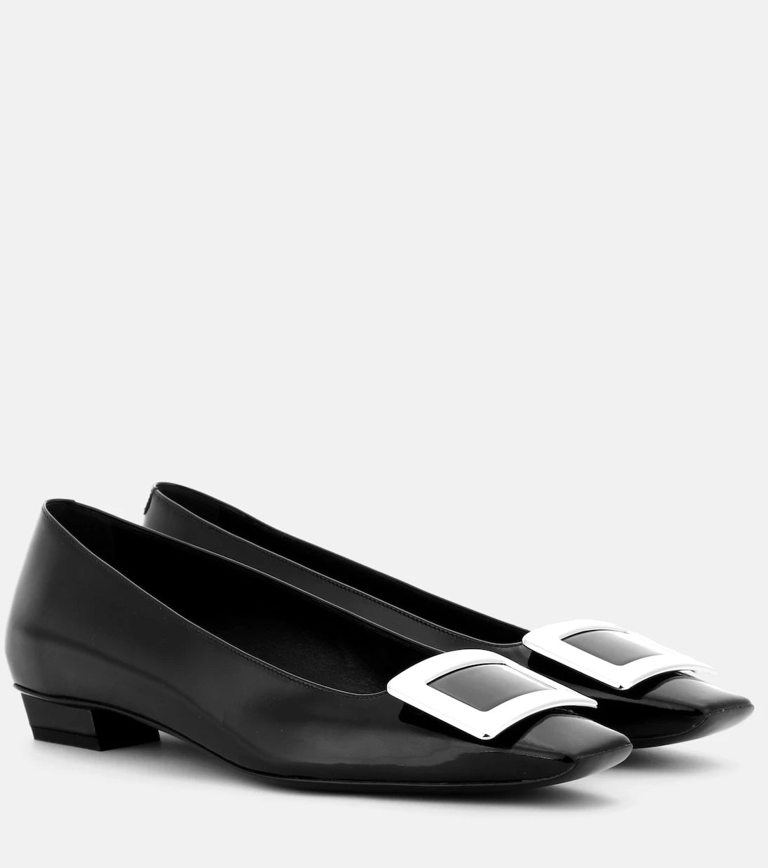 Roger Vivier - Belle Vivier patent leather ballet flats