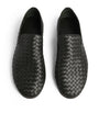 Leather Intrecciato Loafers