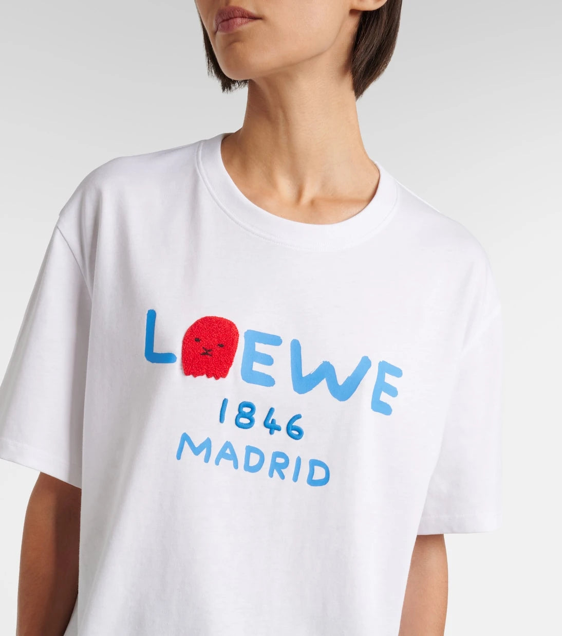 Loewe - Logo cotton jersey T-shirt