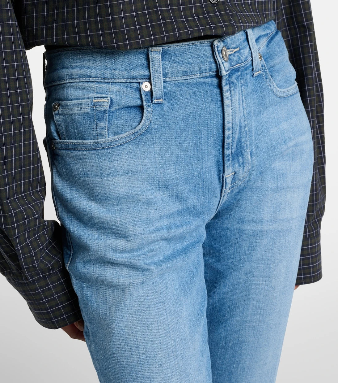 7 For All Mankind - Mid-rise skinny jeans