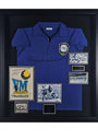 Brazil 1958 World Cup Pelé and Squad Signed Jersey Framed Display