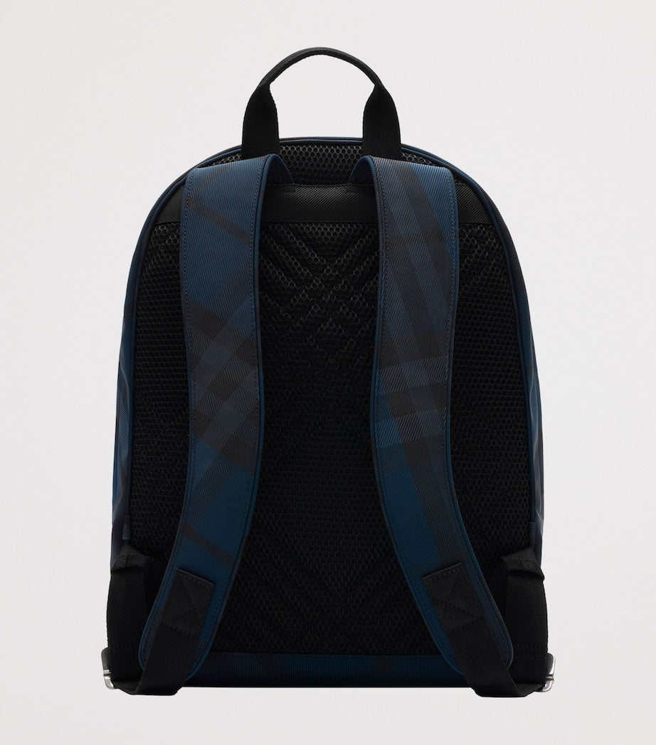 Burberry Check Grid Backpack