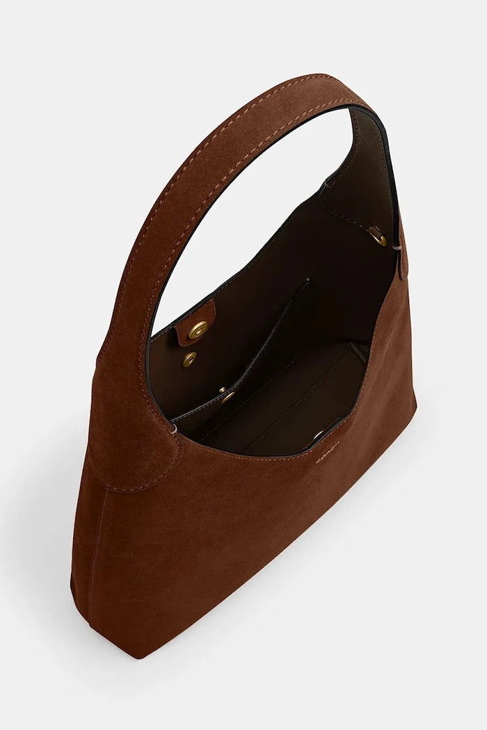 Coach чанта дамска от велур Brooklyn Shoulder Bag 28