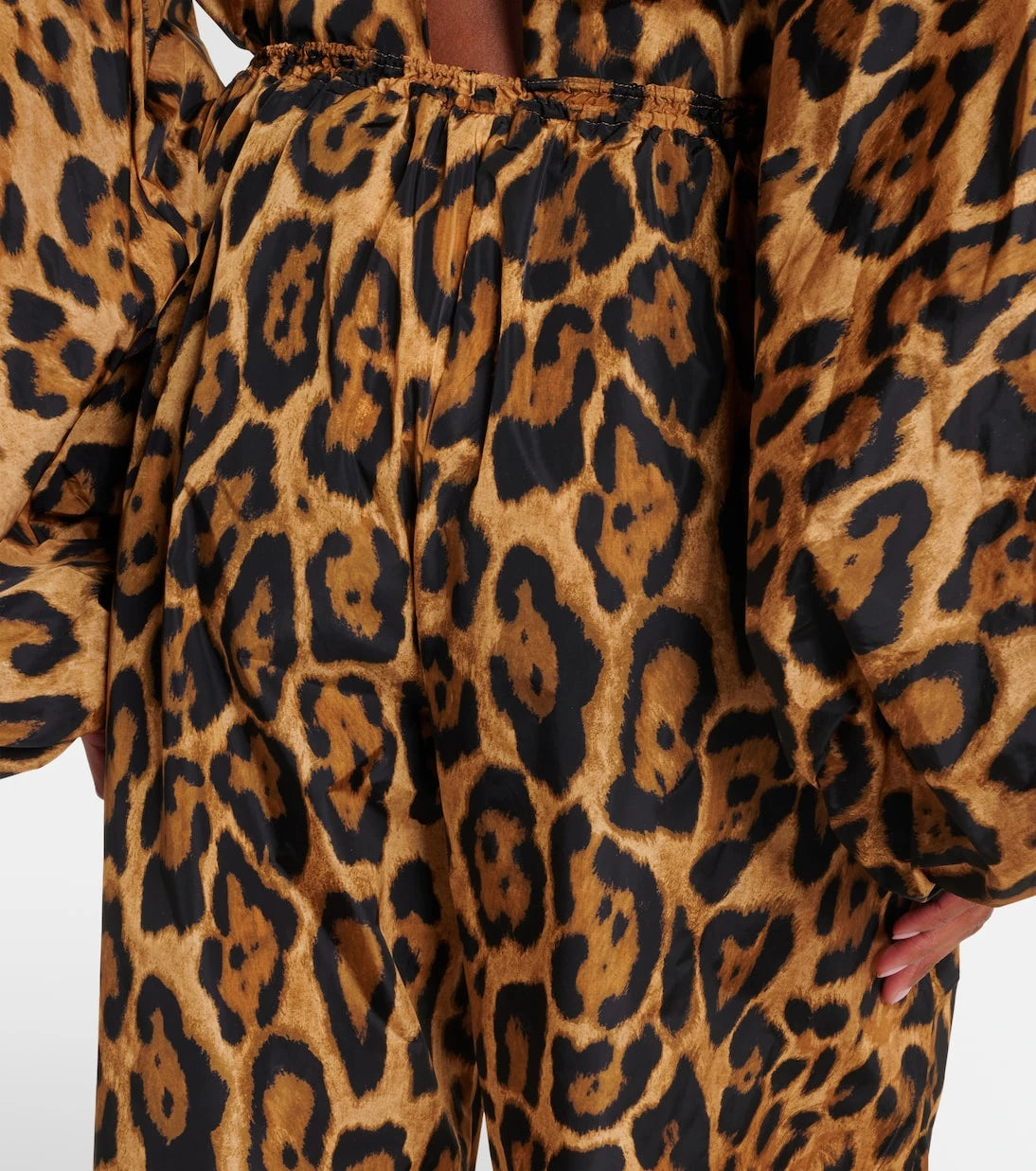 Alaïa - Leopard-print tapered pants