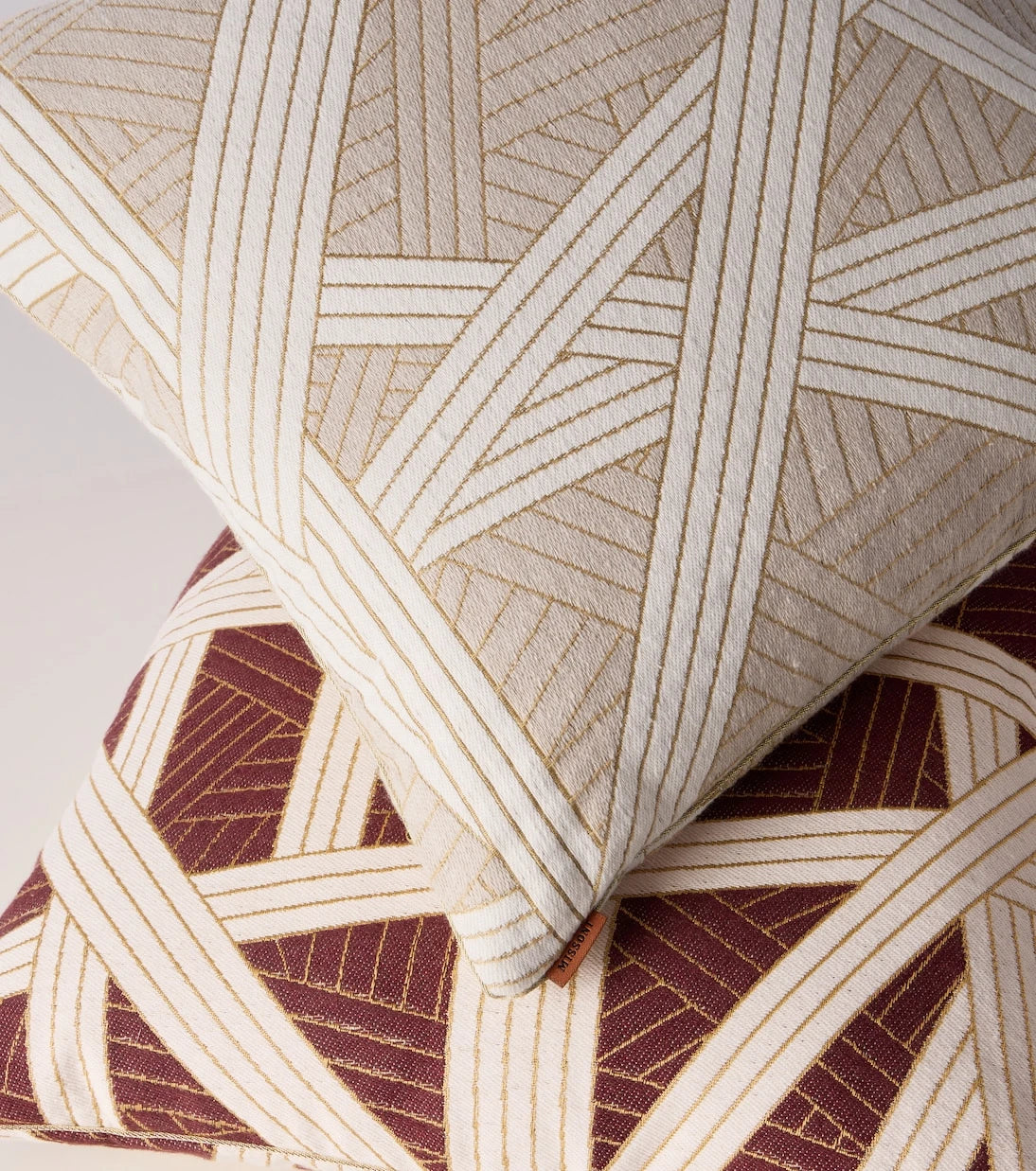 Missoni - Nastri cotton-blend cushion