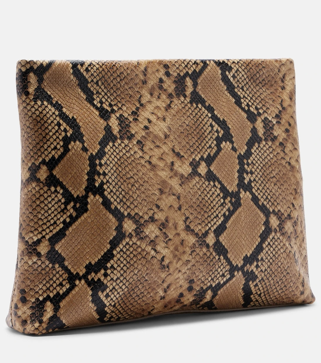 Nili Lotan - Jerry Small snake-print leather clutch