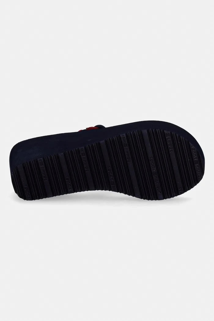 Tommy Hilfiger Kadın Parmak Arası Terlik TH WEDGE BRAIDED SUMMER