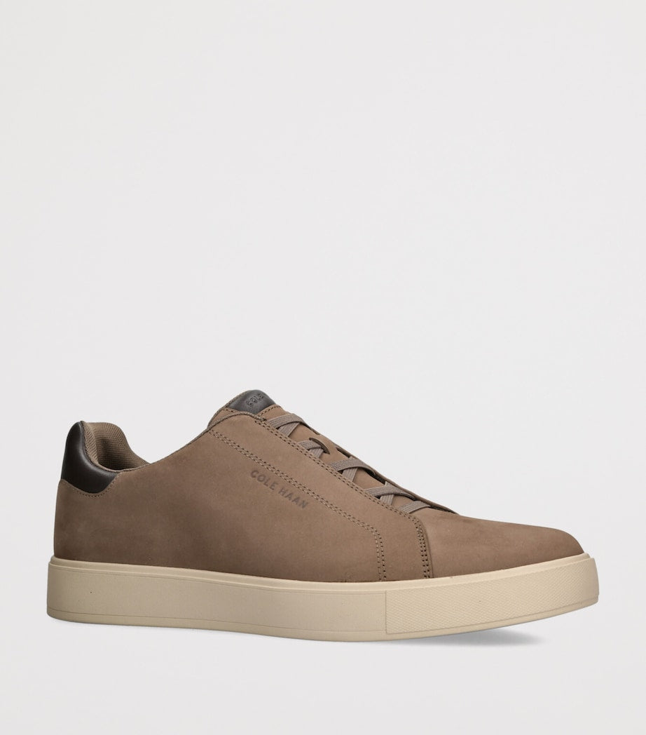 Leather GrandPrø Luxe Slip-On Sneakers