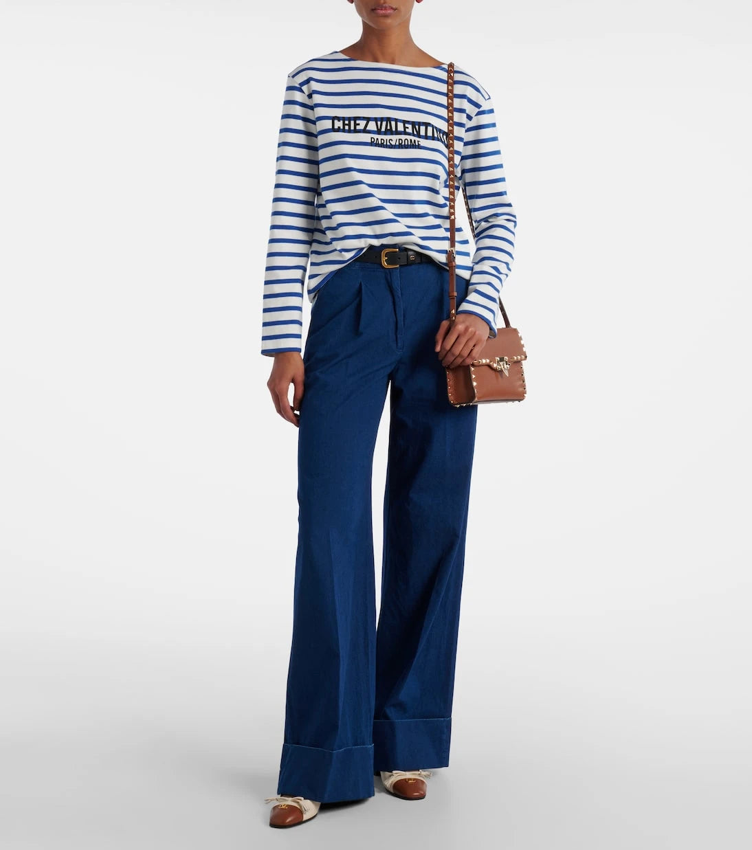 Valentino Garavani - Rockstud Small leather crossbody bag