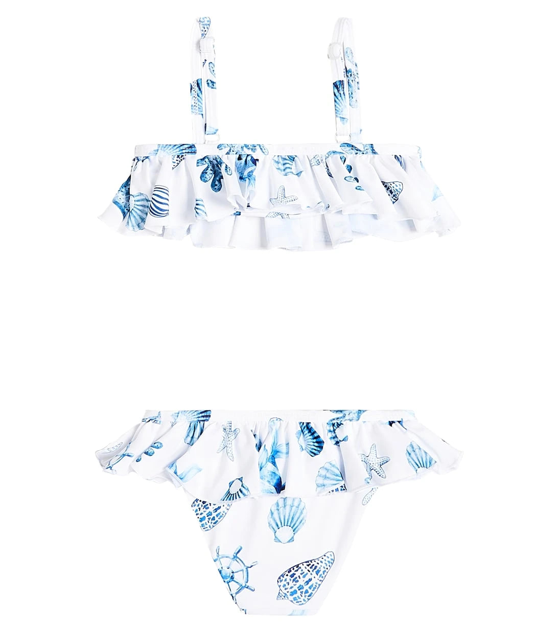 Monnalisa - Printed ruffled bikini