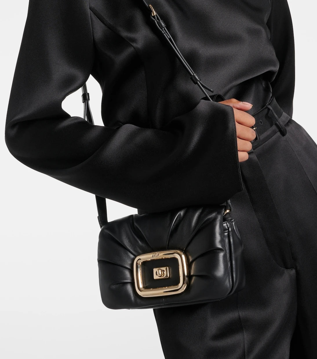 Roger Vivier - Viv' Mini leather shoulder bag