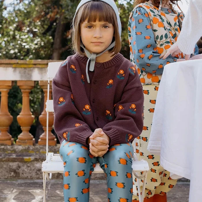 Tinycottons FLOWERS CARDIGAN Çocuk Yeleği