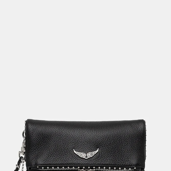 ZADIG&VOLTAIRE ROCK NANO GRAINED LEATH STUDS Deri Çanta