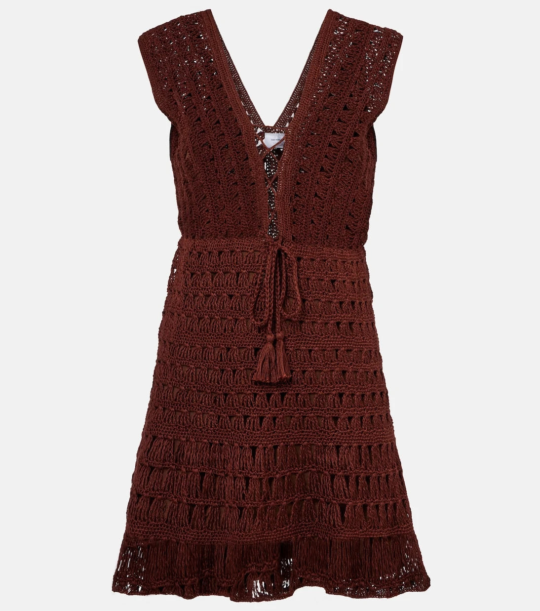 Anna Kosturova - Jennifer crochet cotton minidress