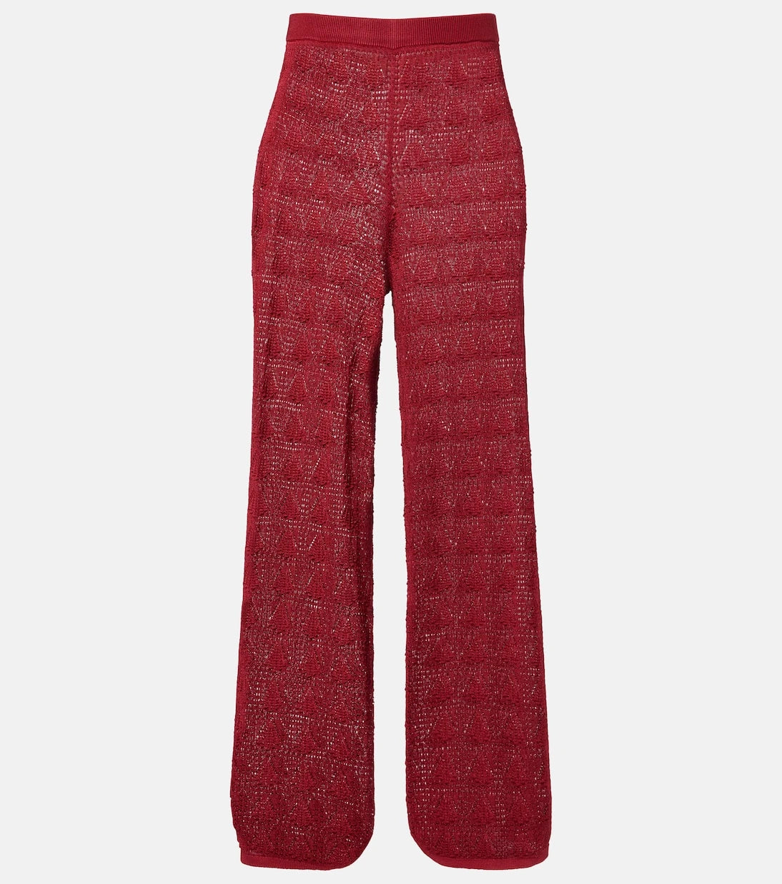 Loulou de Saison - Egeo knitted wide-leg pants