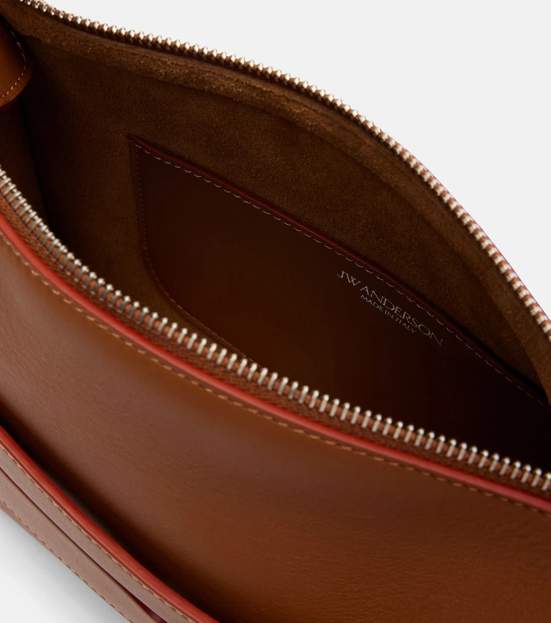 JW Anderson - Loafer leather top-handle bag
