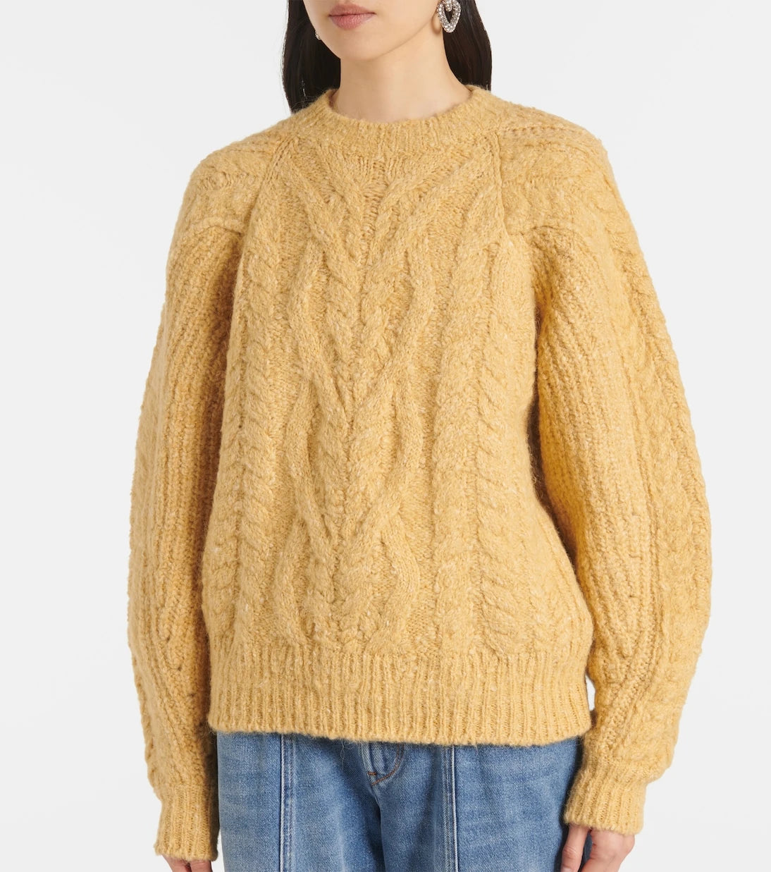 Isabel Marant - Kallie cable-knit sweater