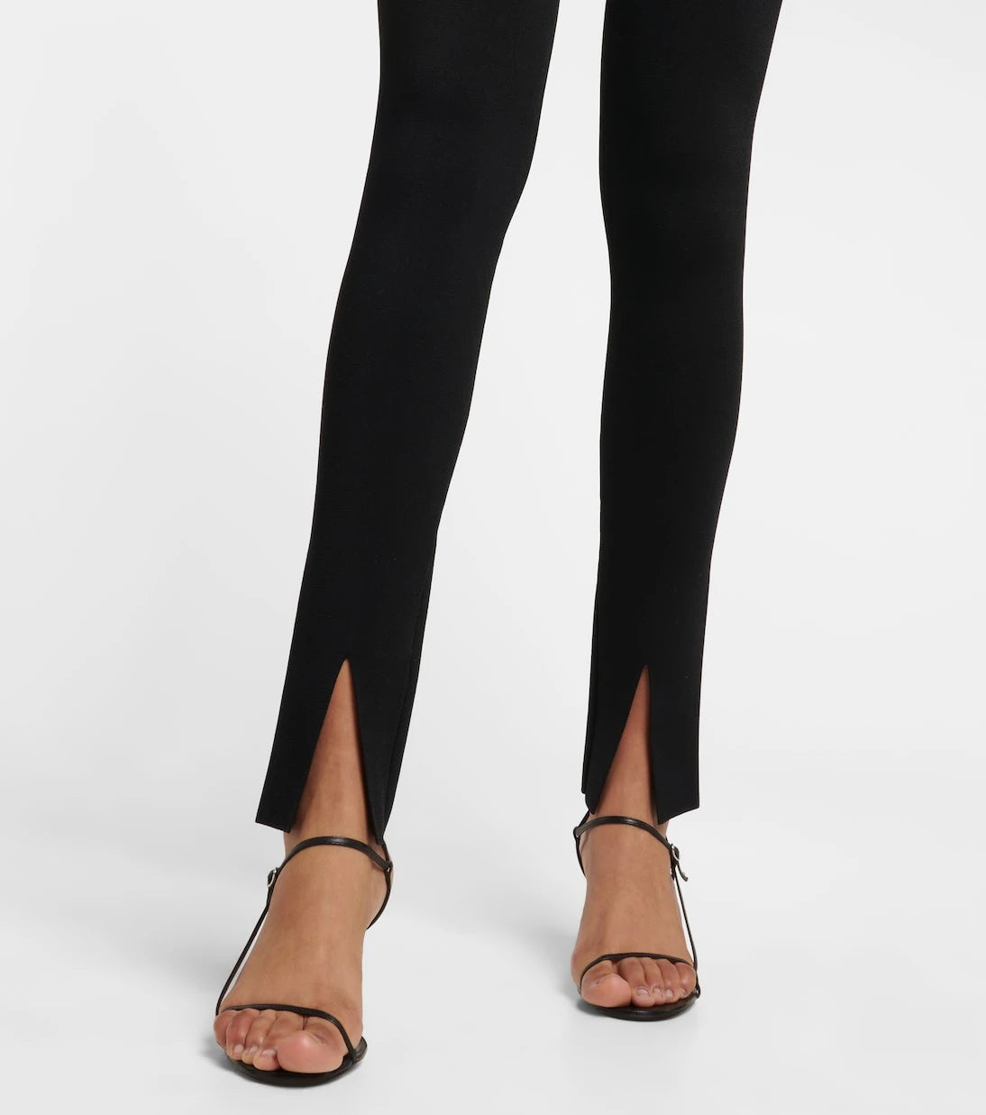 Victoria Beckham - Body high-rise split-cuff leggings