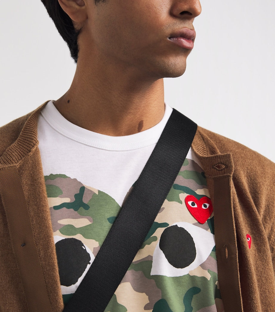 Camouflage Large Heart Logo T-Shirt