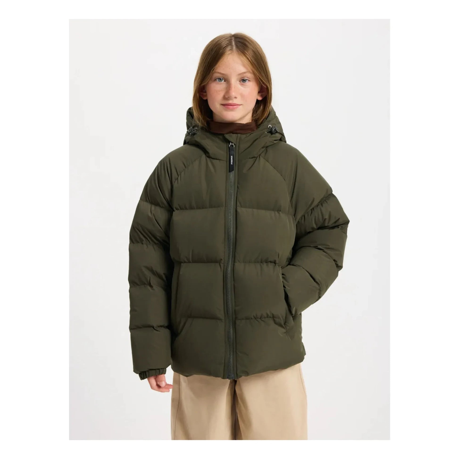 Pyrenex - Sten Smooth Recycled Fiber Down Jacket | Khaki