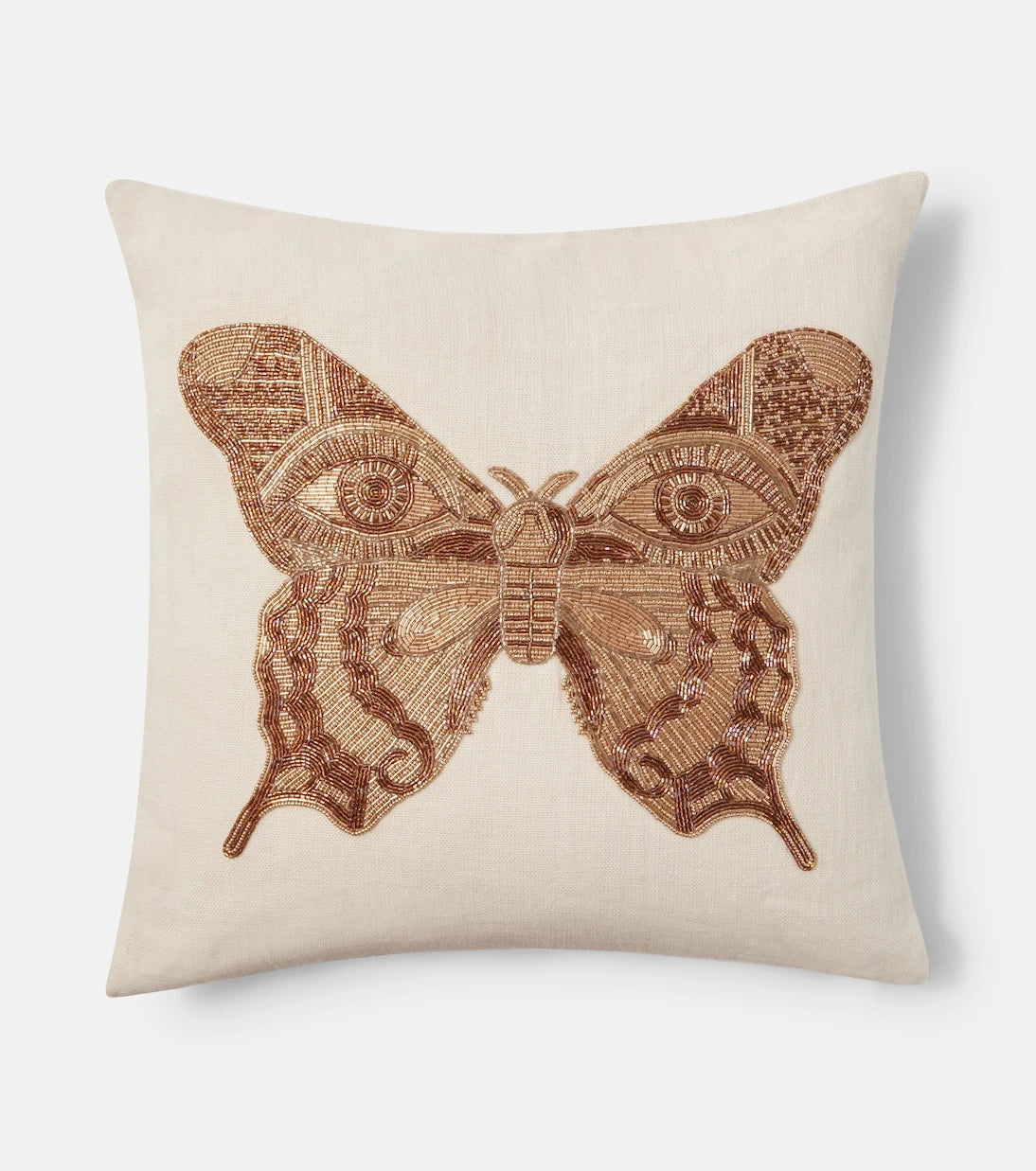 Jonathan Adler - Muse beaded linen cushion