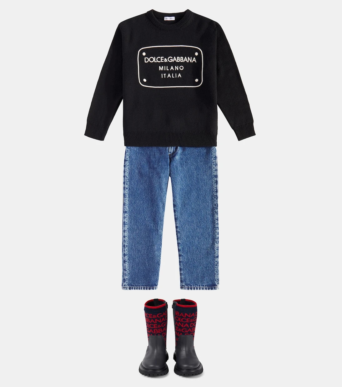 Dolce&Gabbana Kids - سترة صوف