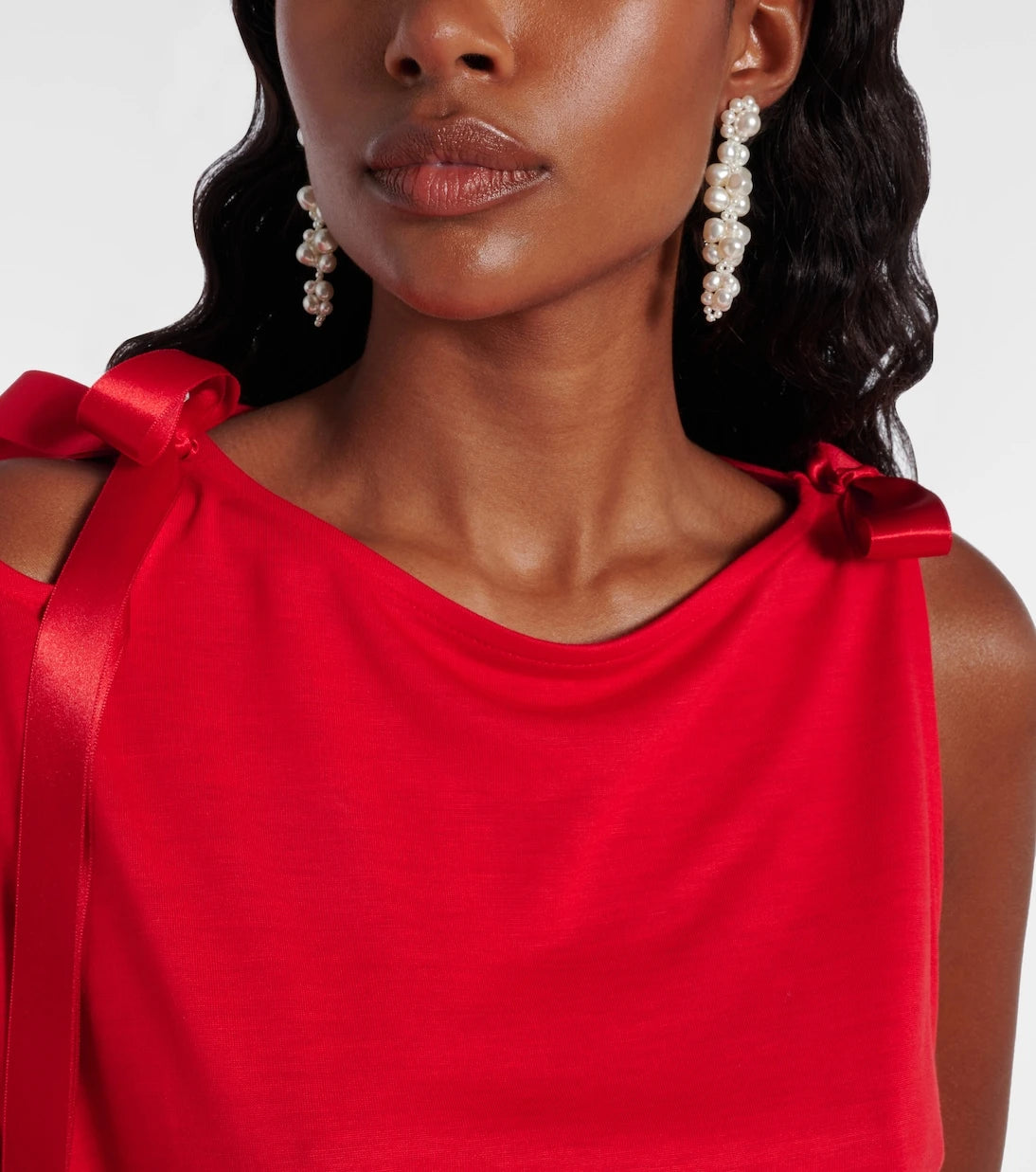 Simone Rocha - Drip faux pearl drop earrings