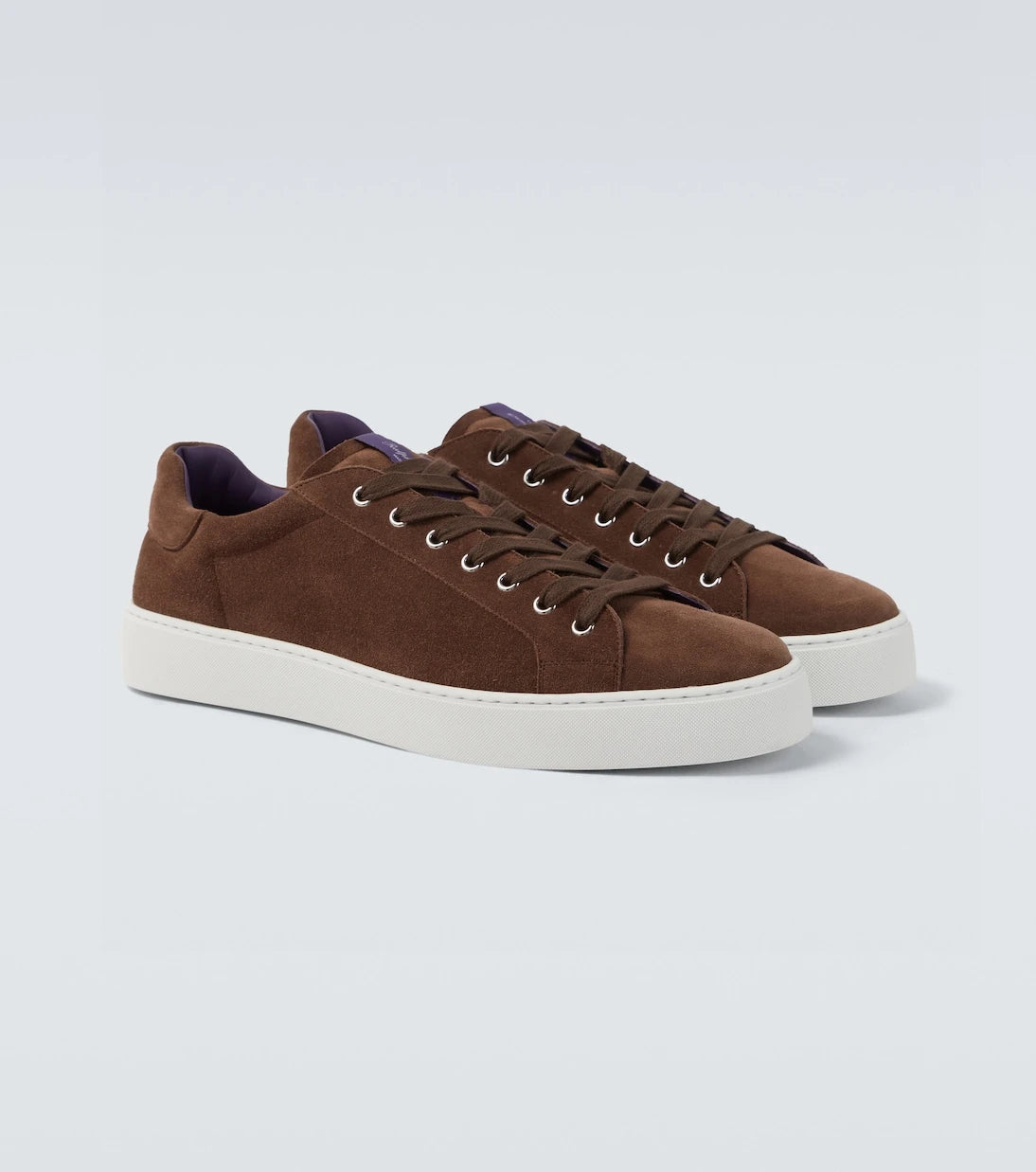Ralph Lauren Purple Label - حذاء رياضي من الشمواه