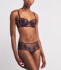 Simone Perele Purple Shorty Intrigue Briefs