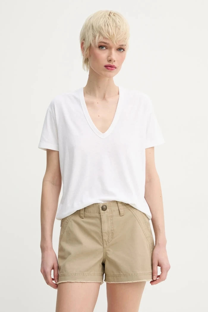 Тениска с лен ZADIG&VOLTAIRE