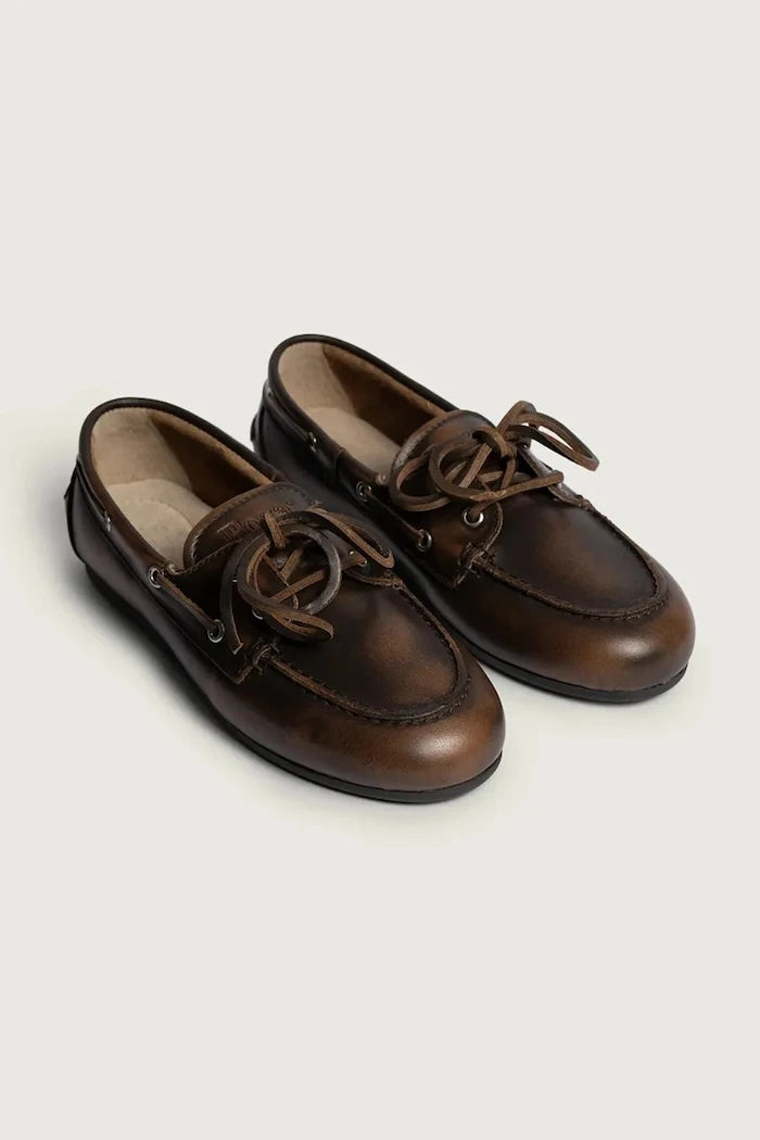 Posa süet kadın mokasen Boat Loafer